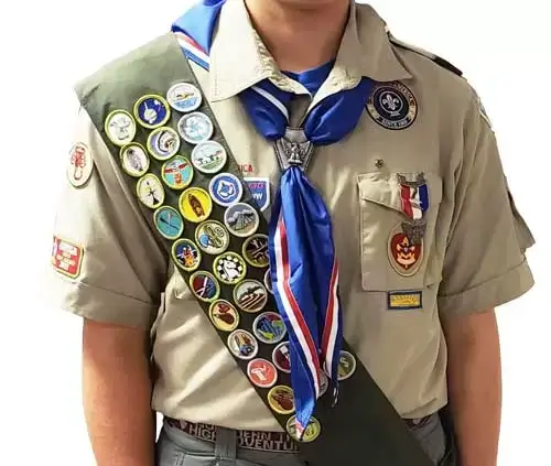 boy scout uniform patches