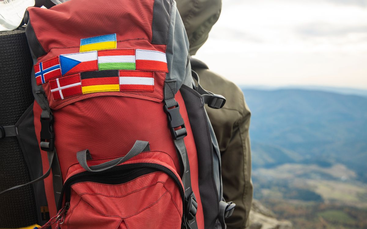 How to Put a Velcro Patch on a Backpack